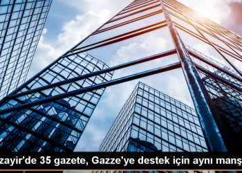 Cezayir Gazeteleri, Gazze’ye Destek Verdi