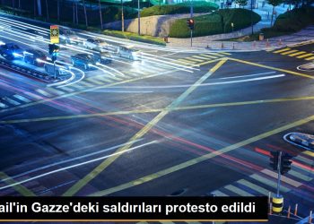 İsrail’in Gazze’deki saldırıları protesto edildi
