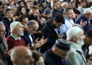 Samsun’da Filistin için dualar edildi